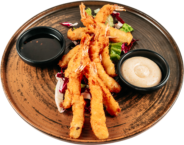 Tiger prawn tempura