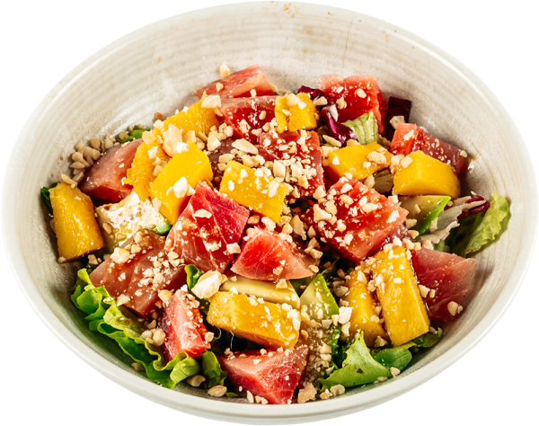Tuna & mango salad
